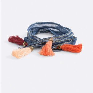 Noonday Festive Wrap Bracelet/Necklace/Hair Tie